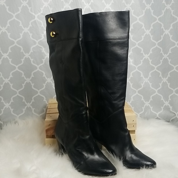 kate spade leather boots